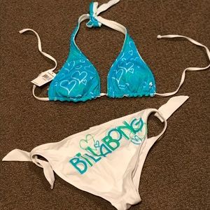 Billabong Reversible Bikini 💙💚